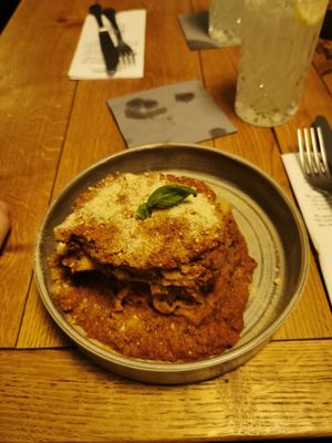 Vegane Lasagne (Yummy) at SIGGIS v/gan dine & co. in Munich