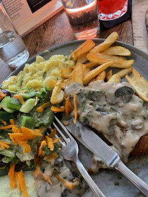 Schnitzel   at SIGGIS v/gan dine & co. in Munich