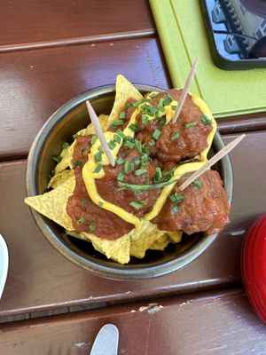 Meatball appetizer   at SIGGIS v/gan dine & co. in Munich