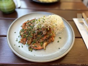 Suri  at SIGGIS v/gan dine & co. in Munich