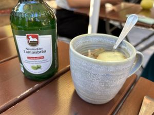 Lammsbraü Hell alcohol free  at SIGGIS v/gan dine & co. in Munich