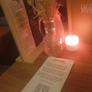 Decoration at SIGGIS v/gan dine & co. in Munich