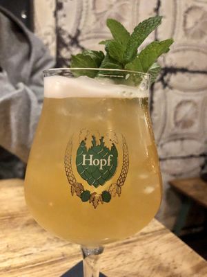 Bier Hugo   at SIGGIS v/gan dine & co. in Munich