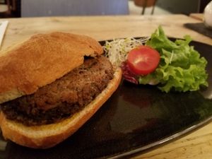 lentil sandwich at SIGGIS v/gan dine & co. in Munich