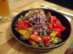 Grateful plate  at SIGGIS v/gan dine & co. in Munich