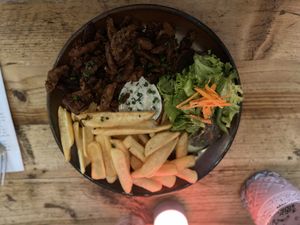 Gyros  at SIGGIS v/gan dine & co. in Munich