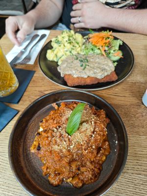 God knows I love lasagna at SIGGIS v/gan dine & co. in Munich