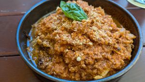 Lasagna at SIGGIS v/gan dine & co. in Munich