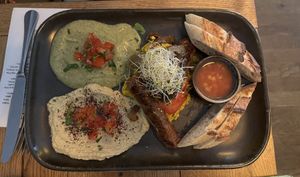 Famous breakfast  at SIGGIS v/gan dine & co. in Munich