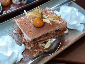 Tiramisu at SIGGIS v/gan dine & co. in Munich