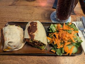 Greek Wrap at SIGGIS v/gan dine & co. in Munich