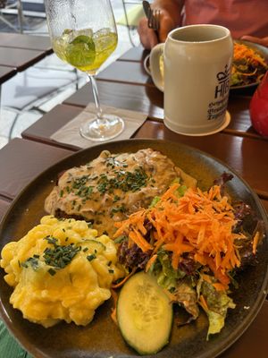 Vegan schnitzel   at SIGGIS v/gan dine & co. in Munich