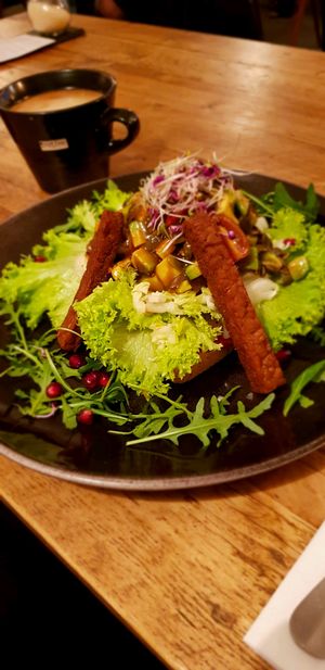 avocado toast, tastes amazing  at SIGGIS v/gan dine & co. in Munich