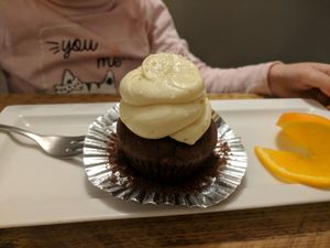 Cupcake at SIGGIS v/gan dine & co. in Munich
