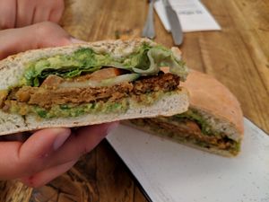 Burger at SIGGIS v/gan dine & co. in Munich