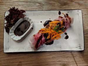 Summer rolls at SIGGIS v/gan dine & co. in Munich