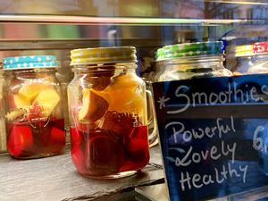 smoothie at SIGGIS v/gan dine & co. in Munich