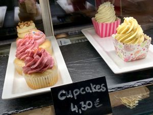 cupcakes at SIGGIS v/gan dine & co. in Munich