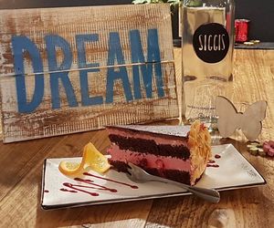 Yummy cakes😄:-) at SIGGIS v/gan dine & co. in Munich