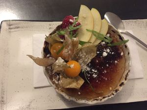 Creme Brûlée  at SIGGIS v/gan dine & co. in Munich