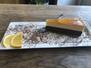 Panacotta Schokoladen Kuchen (Roh Vegan) at SIGGIS v/gan dine & co. in Munich