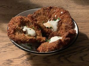 Hotshrooms, gut, aber etwas schwer zu verdauen at SIGGIS v/gan dine & co. in Munich