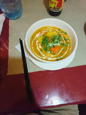 Vegetarian Curry  at Nocturnal Artist in Hoi An