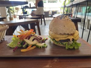 Hawaii Burger  at SHAKA - Bohol in Panglao