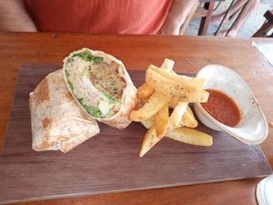 Kasbah wrap at SHAKA - Bohol in Panglao