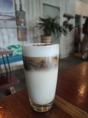 Iced capuchino at SHAKA - Bohol in Panglao