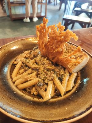 Penne with Mushroom at SHAKA - Bohol in Panglao