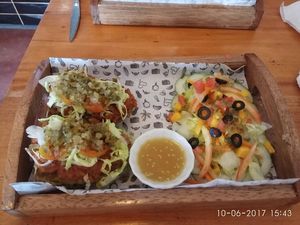 The Bombay Royal with Salad at SHAKA - Bohol in Panglao