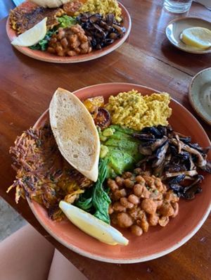 Vegan breakfastt  at SHAKA - Bohol in Panglao