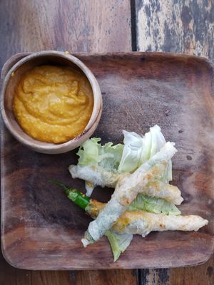 Vegan cheese roll at SHAKA - Bohol in Panglao