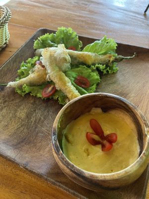 Chili cheese sticks. Super tasty at SHAKA - Bohol in Panglao