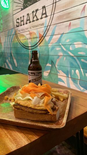 Burger  at SHAKA - Bohol in Panglao