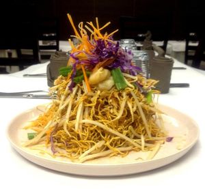crispy pad thai at Za-Onn Thai House in Wallingford