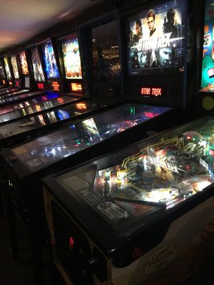 Pinball machines  at House of Targ in Ottawa