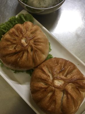 Fried bao  at Kuaile Vegetarian Food in Phnom Penh
