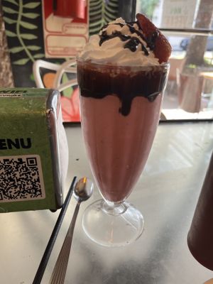 Milkshake  at Loving Hut - Palermo in Buenos Aires