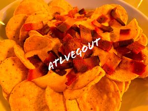 Nachos with bacon   at Loving Hut - Palermo in Buenos Aires