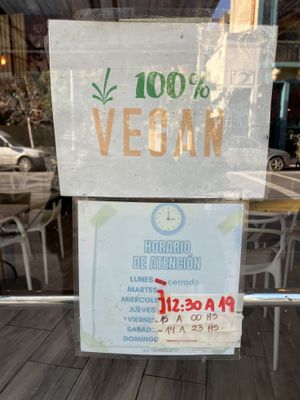   at Loving Hut - Palermo in Buenos Aires