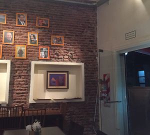 nice decor  at Loving Hut - Palermo in Buenos Aires