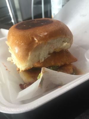 Samosa-Pav at Bollywood Zaika in Redondo Beach