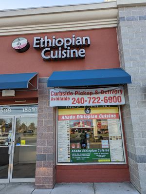 Ahadu at Ahadu in Burtonsville