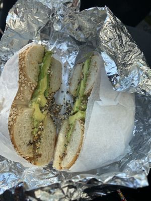 Avocado bagel. 4/5   at Union Bagel Co. in Portland