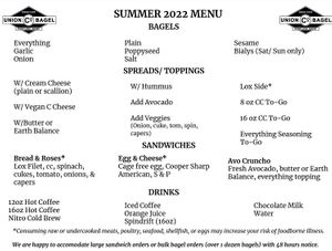  at Union Bagel Co. in Portland