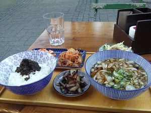 Teishoku (set of side dishes) - yum! at Nobiko in Cologne