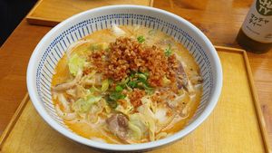 Golden TanTan Udon at Nobiko in Cologne