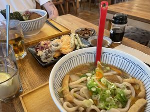 Miso Udon, Tempura Gemüse  at Nobiko in Cologne
